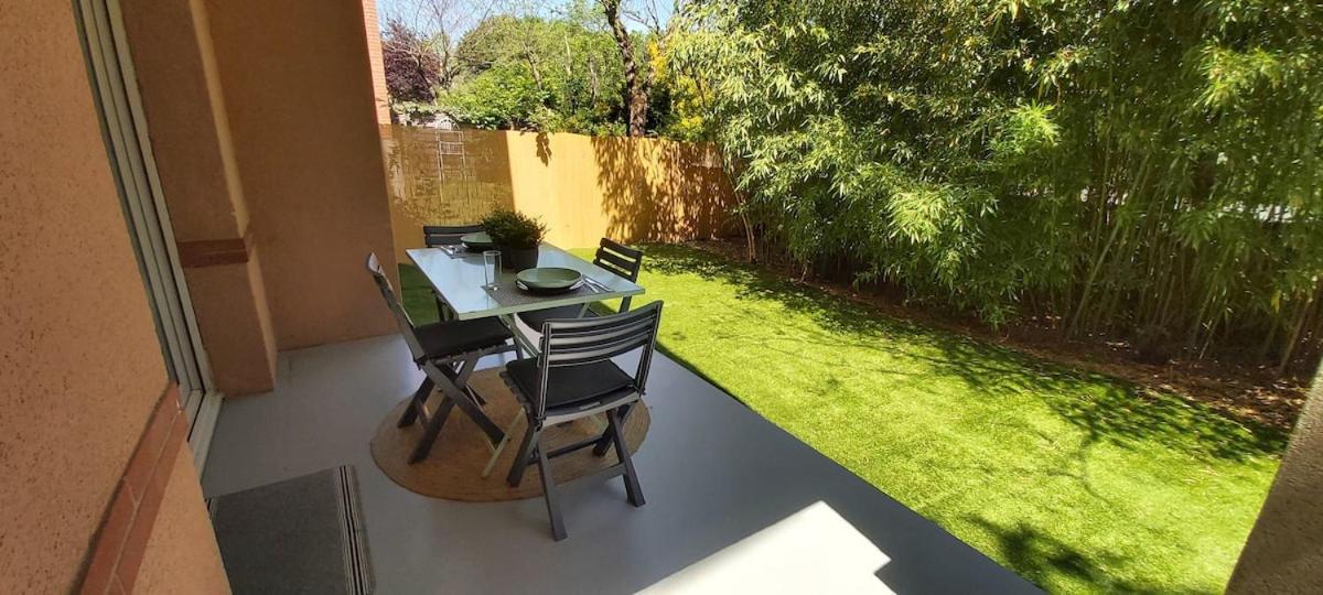 Les Capitouls - Avec Entree Autonome, Clim Neuve, Jardin, Parking Prive & Sa Piscine ! - Apartment Toulouse Exterior foto